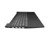 Clavier incl. topcase DE (allemand) gris/gris original pour Lenovo IdeaPad 3-15IGL05 (82BU)