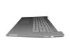 Clavier incl. topcase DE (allemand) gris/gris original pour Lenovo IdeaPad 3-17ITL6 (82H9)