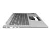 Clavier incl. topcase DE (allemand) gris/gris original pour Lenovo IdeaPad Flex 5-14ARE05 (81X2)