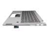 Clavier incl. topcase DE (allemand) gris/gris original pour Lenovo IdeaPad Flex 5-14ARE05 (82DF)