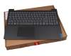 Clavier incl. topcase DE (allemand) gris/gris original pour Lenovo IdeaPad L340-15IRH (81LK)