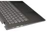 Clavier incl. topcase DE (allemand) gris/gris original pour Lenovo Yoga 530-14ARR (81H9)