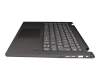 Clavier incl. topcase DE (allemand) gris/gris original pour Lenovo Yoga 530-14IKB (81EK)