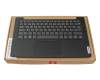 Clavier incl. topcase DE (allemand) gris/noir original pour Lenovo V14 G4 AMN (82YT/83GE)