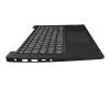 Clavier incl. topcase DE (allemand) gris/noir original pour Lenovo V14 G4 AMN (82YT/83GE)