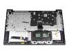 Clavier incl. topcase DE (allemand) gris/noir original pour Lenovo V15 G2-ITL (82KB/82ME)
