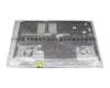 Clavier incl. topcase DE (allemand) moir/blanc/noir avec rétro-éclairage original pour Acer Nitro 5 (AN515-54)