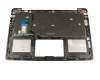 Clavier incl. topcase DE (allemand) noir/argent avec rétro-éclairage original pour Asus ZenBook UX330CA
