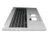 Clavier incl. topcase DE (allemand) noir/argent original pour Acer Aspire 3 (A315-24P)