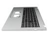 Clavier incl. topcase DE (allemand) noir/argent original pour Acer Aspire 3 (A315-24P)