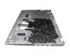 Clavier incl. topcase DE (allemand) noir/argent original pour Acer Aspire 3 (A317-33)