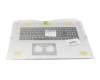 Clavier incl. topcase DE (allemand) noir/argent original pour Acer Aspire 3 (A317-54G)