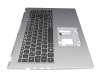 Clavier incl. topcase DE (allemand) noir/argent original pour Acer Aspire 5 (A515-56)