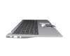 Clavier incl. topcase DE (allemand) noir/argent original pour Acer Chromebook Spin 513 (CP513-1H)