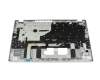 Clavier incl. topcase DE (allemand) noir/argent original pour Acer Extensa 15 (EX215-57)