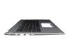 Clavier incl. topcase DE (allemand) noir/argent original pour Acer Spin 3 (SP314-21)