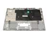 Clavier incl. topcase DE (allemand) noir/argent original pour Acer Spin 3 (SP314-54N)