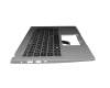 Clavier incl. topcase DE (allemand) noir/argent original pour Acer Swift 1 (SF114-34)