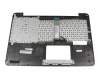 Clavier incl. topcase DE (allemand) noir/argent original pour Asus A555DG