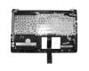 Clavier incl. topcase DE (allemand) noir/argent original pour Asus K551LB