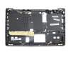 Clavier incl. topcase DE (allemand) noir/argent original pour Asus Transformer Book Flip TP300