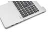 Clavier incl. topcase DE (allemand) noir/argent original pour Asus Transformer Book Flip TP550LA