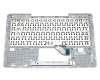 Clavier incl. topcase DE (allemand) noir/argent original pour Asus Transformer Book T300LA
