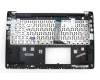 Clavier incl. topcase DE (allemand) noir/argent original pour Asus VivoBook S500CA