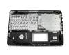 Clavier incl. topcase DE (allemand) noir/argent original pour Asus X555UB