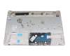 Clavier incl. topcase DE (allemand) noir/argent original pour HP 255 G8