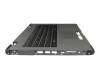 Clavier incl. topcase DE (allemand) noir avec rétro-éclairage original pour Acer Enduro Urban N3 (EUN314-51W)