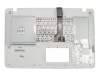 Clavier incl. topcase DE (allemand) noir/blanc original pour Asus F751LD