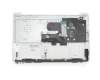 Clavier incl. topcase DE (allemand) noir/blanc original pour Asus VivoBook F556UQ