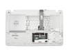 Clavier incl. topcase DE (allemand) noir/blanc original pour Asus X751LB