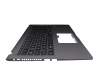 Clavier incl. topcase DE (allemand) noir/gris (SD) original pour Asus VivoBook 15 F515EA