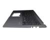 Clavier incl. topcase DE (allemand) noir/gris (SD) original pour Asus VivoBook 15 X515EA