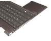 Clavier incl. topcase DE (allemand) noir/gris avec rétro-éclairage original pour HP Envy x360 13-ag0000