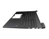 Clavier incl. topcase DE (allemand) noir/gris avec rétro-éclairage original pour HP Victus 15-fa0000