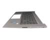 Clavier incl. topcase DE (allemand) noir/gris avec rétro-éclairage original pour HP ZBook Studio G8