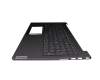 Clavier incl. topcase DE (allemand) noir/gris avec rétro-éclairage original pour Lenovo Yoga Slim 7-15ITL05 (82AC)