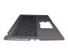 Clavier incl. topcase DE (allemand) noir/gris original pour Asus Business P1511CJA