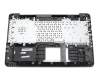 Clavier incl. topcase DE (allemand) noir/gris original pour Asus F756UJ
