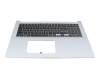 Clavier incl. topcase DE (allemand) noir/gris original pour Asus M1702QA