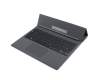 Clavier incl. topcase DE (allemand) noir/gris original pour Asus Transformer 3 T305CA