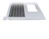 Clavier incl. topcase DE (allemand) noir/gris original pour Asus VivoBook 17 M1702QA