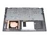 Clavier incl. topcase DE (allemand) noir/gris original pour Asus VivoBook P3500FA