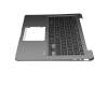 Clavier incl. topcase DE (allemand) noir/gris original pour Asus X406UA
