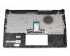 Clavier incl. topcase DE (allemand) noir/gris original pour HP 14s-dp0000