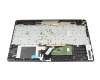 Clavier incl. topcase DE (allemand) noir/gris original pour HP 250 G7