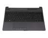 Clavier incl. topcase DE (allemand) noir/gris original pour HP 255 G8